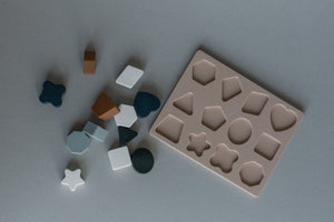 Silicone Mini Shape Puzzle