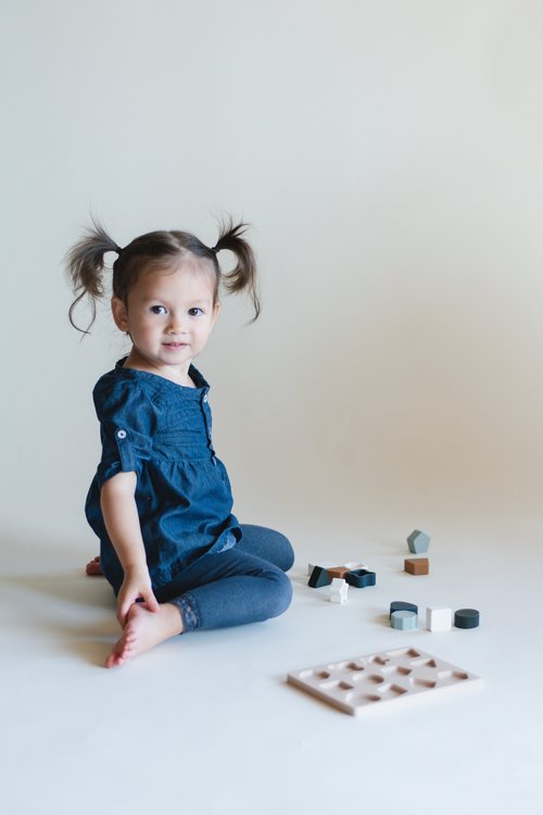 Silicone Mini Shape Puzzle