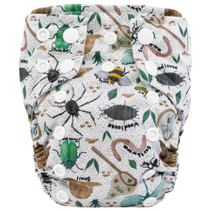 Tiny Tushies Newborn AIO Cloth Diaper - MOOGCO Baby