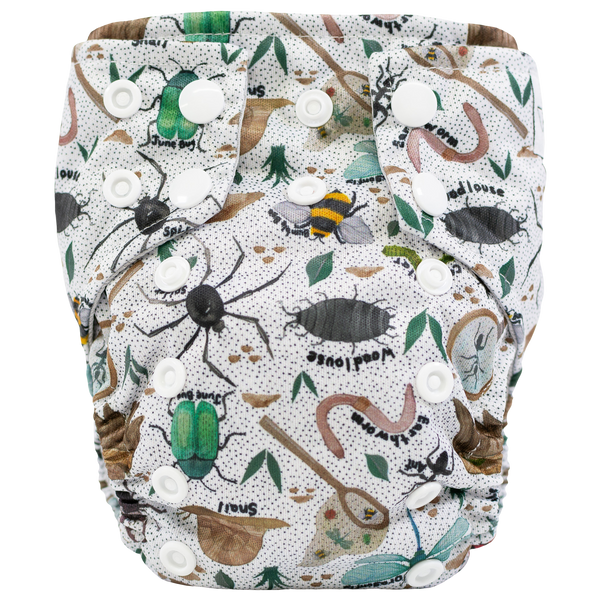 Tiny Tushies Newborn AIO Cloth Diaper - MOOGCO Baby