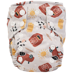 Tiny Tushies Newborn AIO Cloth Diaper - MOOGCO Baby