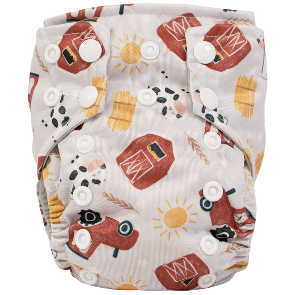 Tiny Tushies Newborn AIO Cloth Diaper - MOOGCO Baby