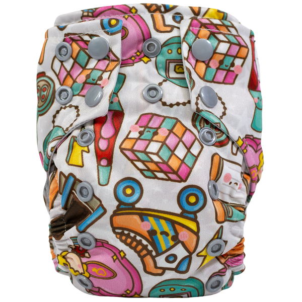 Tiny Tushies Newborn AIO Cloth Diaper - MOOGCO Baby