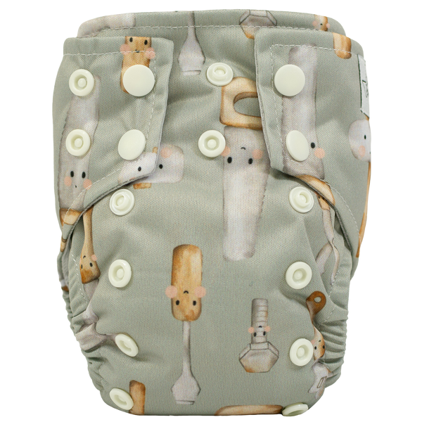 Tiny Tushies Newborn AIO Cloth Diaper