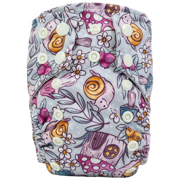 Tiny Tushies Newborn AIO Cloth Diaper - MOOGCO Baby