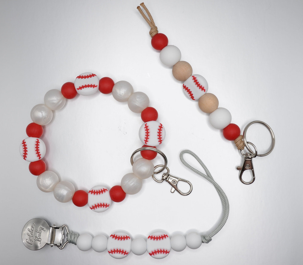 Mommy and Me Bundle // Baseball Pearl