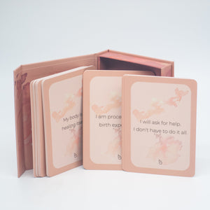 Postpartum Affirmations Card Deck