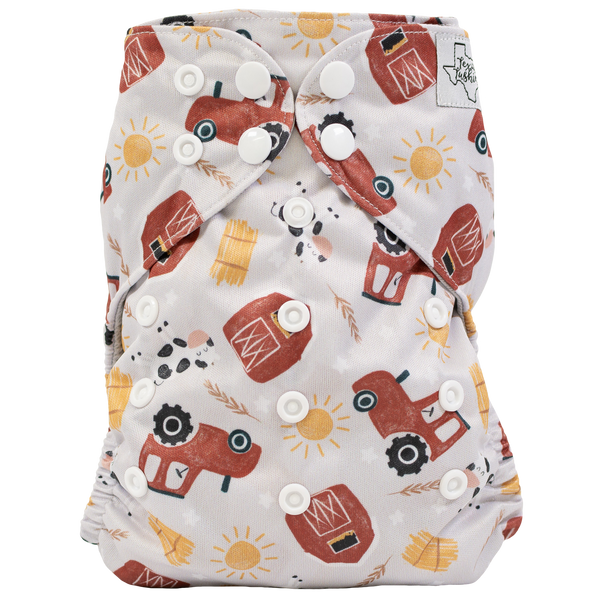 Slim Fit AIO Cloth Diaper