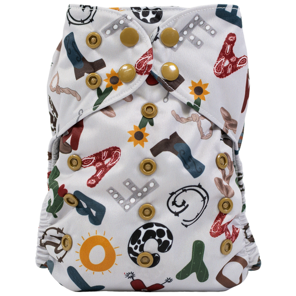 Slim Fit AIO Cloth Diaper