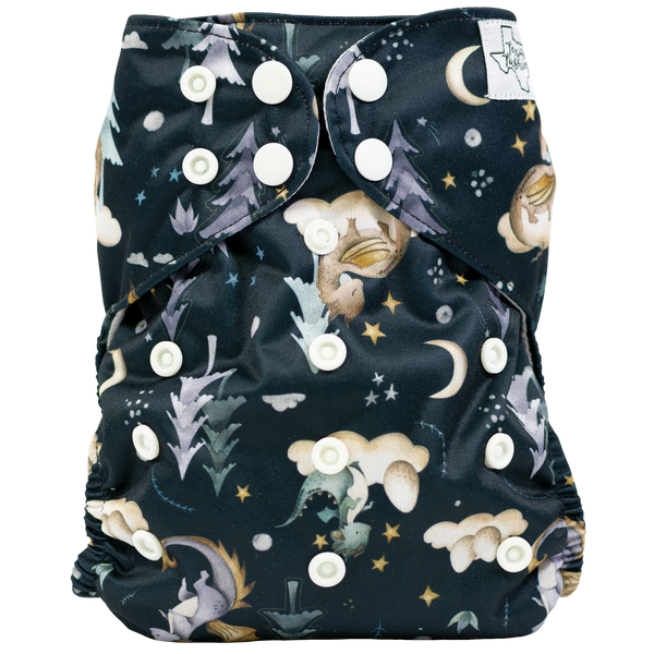 Slim Fit AIO Cloth Diaper