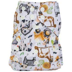 Slim Fit AIO Cloth Diaper