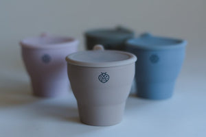 Silicone Snack Cup- Taupe
