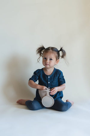 Silicone Snack Cup- Taupe