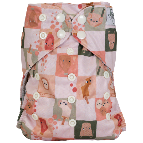 Slim Fit AIO Cloth Diaper