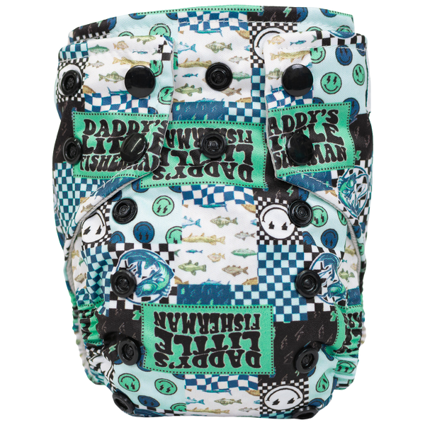 Tiny Tushies Newborn AIO Cloth Diaper - MOOGCO Baby