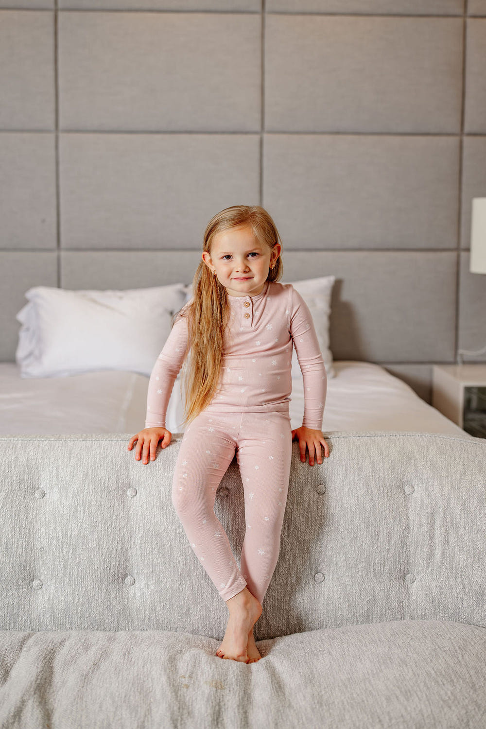 Pink Snowflake PJ plush toy, perfect for comfort and cuddles for babies and toddlers.