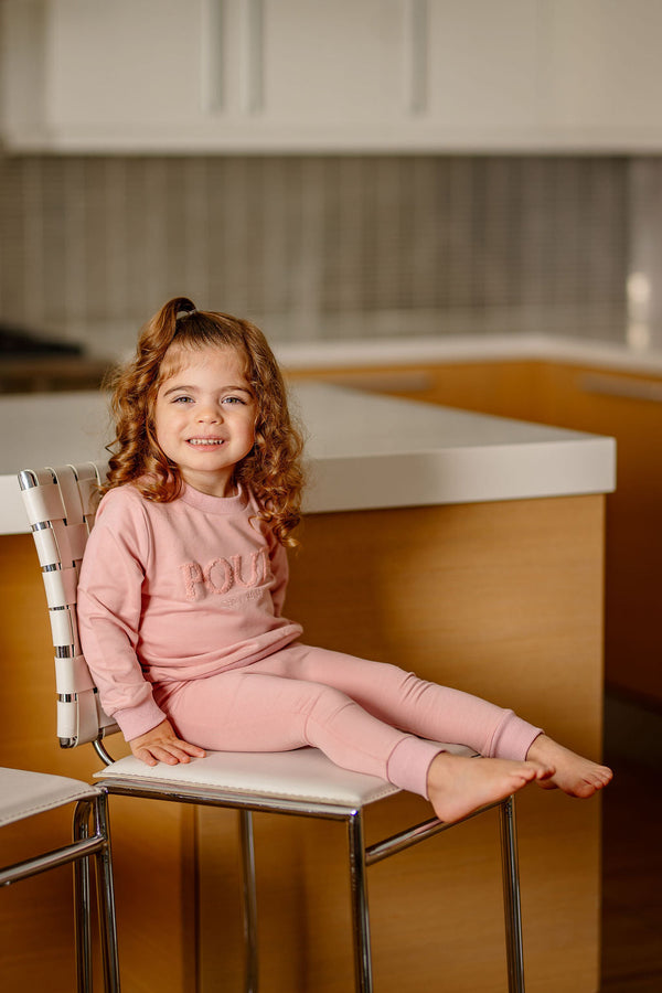 Pouf Sweatsuit- Pink