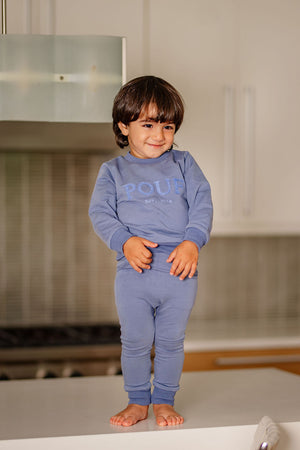 POUF Sweatsuit- Blue