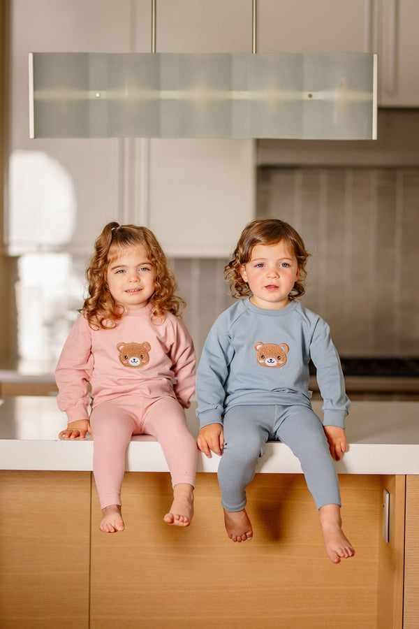Bear Sweatsuit- Blue