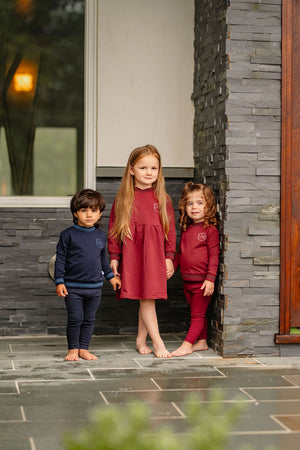 Varsity Set- Burgundy