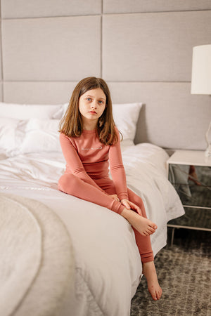 Shoot for the Moon PJ- Candy Pink