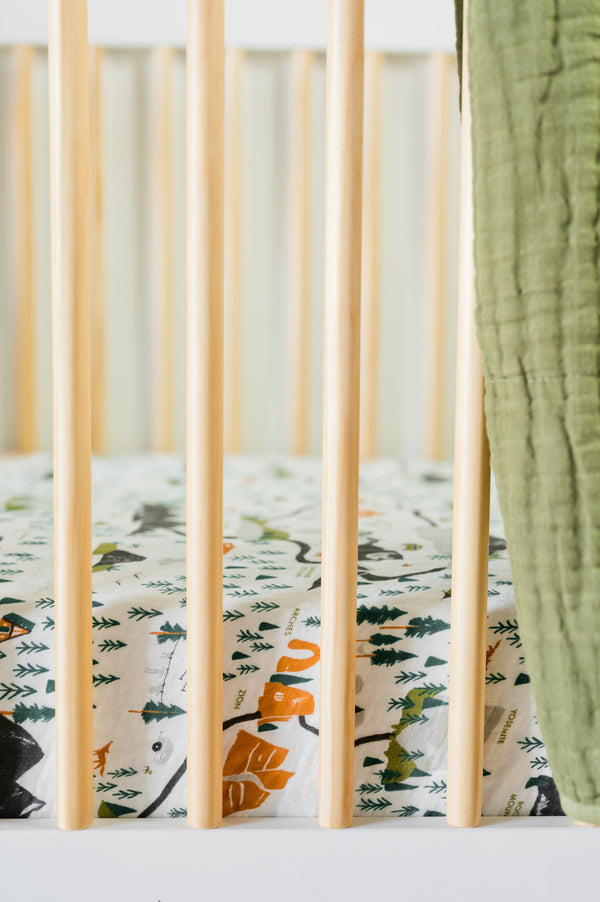 National Parks Crib Sheet - MOOGCO Baby