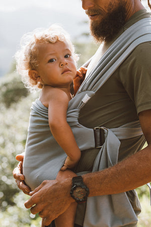 Simple Wrap | Sky - Final Sale - MOOGCO Baby