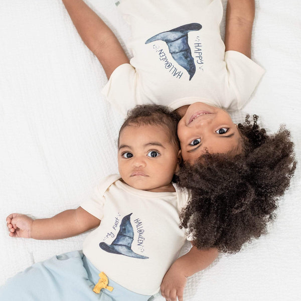 graphic bodysuit | my first halloween hat