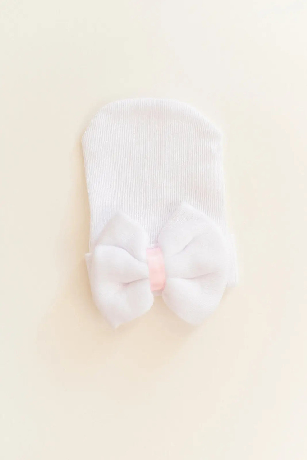 Newborn Baby Girl Hat with Bow