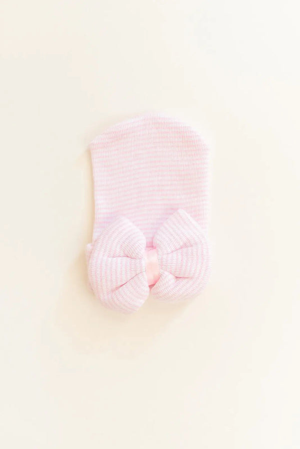 Newborn Baby Girl Hat with Bow