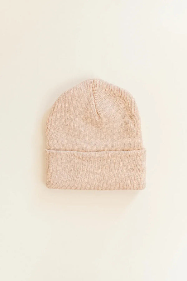 Knit Baby Beanie Hat for Fall and Winter - Newborn to 24 months