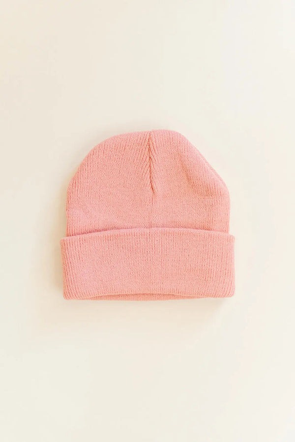 Knit Baby Beanie Hat for Fall and Winter - Newborn to 24 months