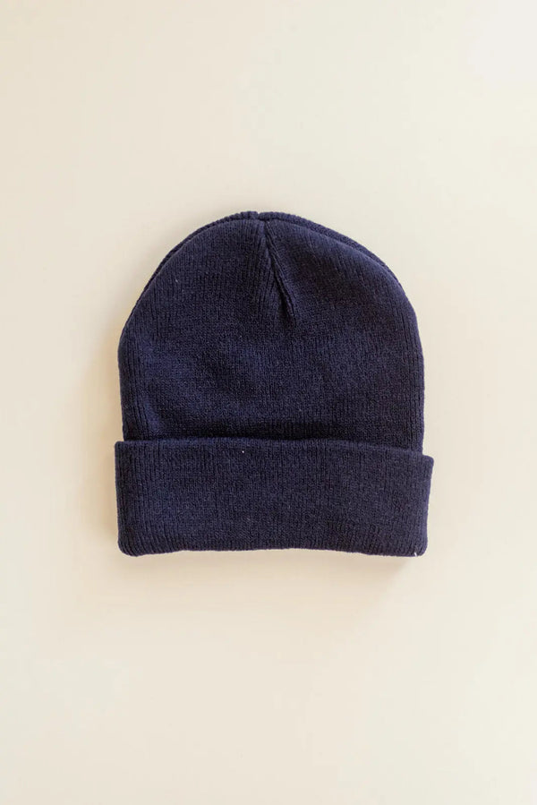 Knit Baby Beanie Hat for Fall and Winter - Newborn to 24 months