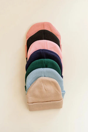 Knit Baby Beanie Hat for Fall and Winter - Newborn to 24 months