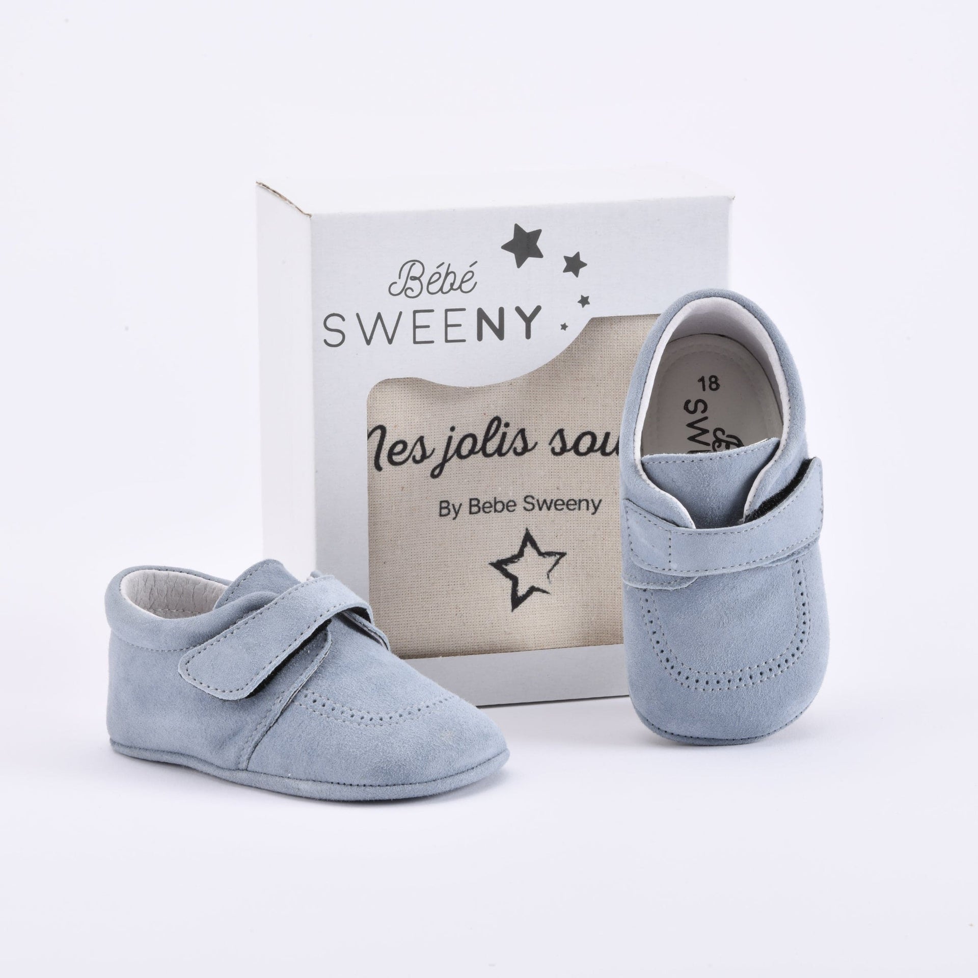 Suede Leather Pre Walker Shoes