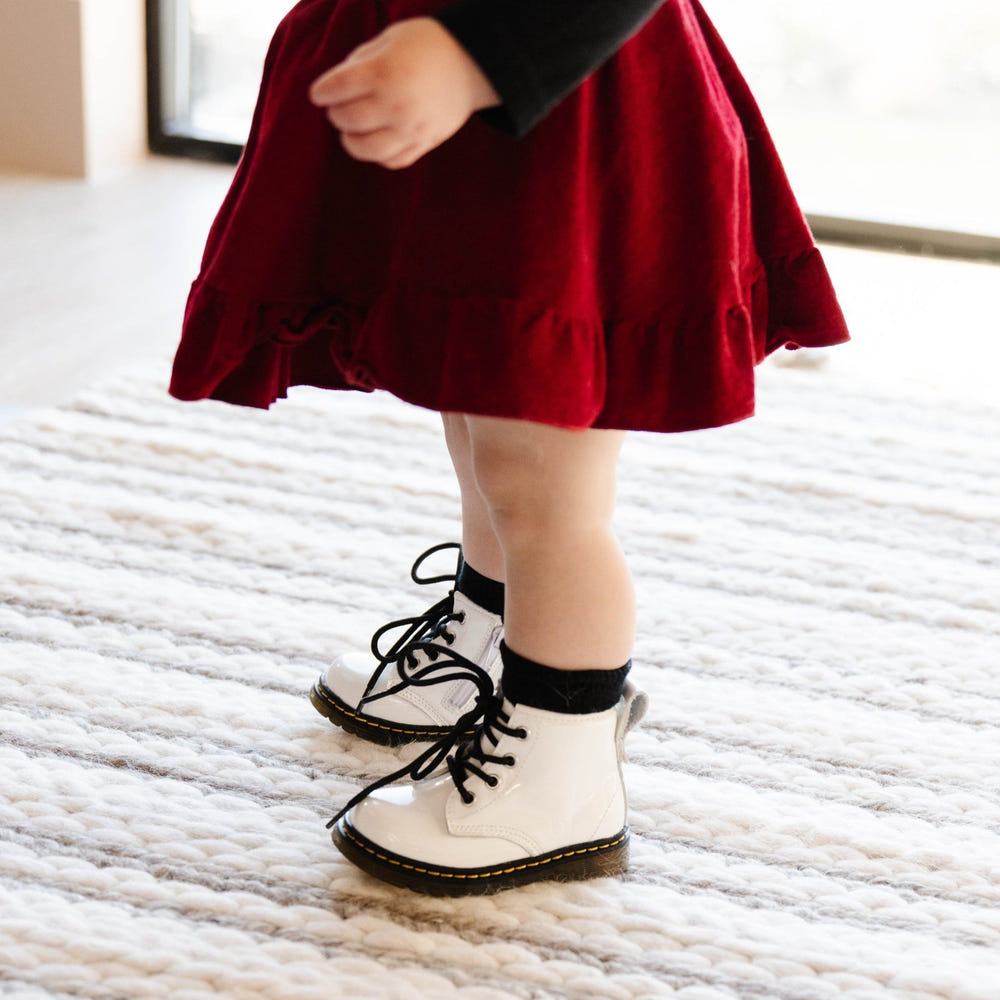 "Snow Combat Boot for babies - stylish and durable footwear for little adventurers."