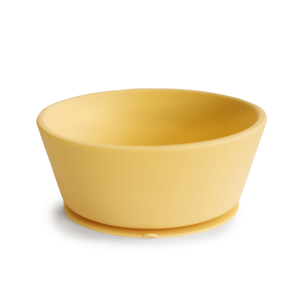 Silicone suction bowl for babies, perfect for mealtime mess-free feeding and easy cleanup.