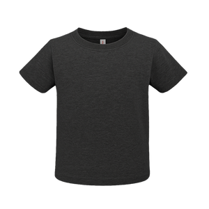 Unisex toddler short sleeve t-shirt in cottonfelt, displayed at angle 9, perfect for comfortable playtime.