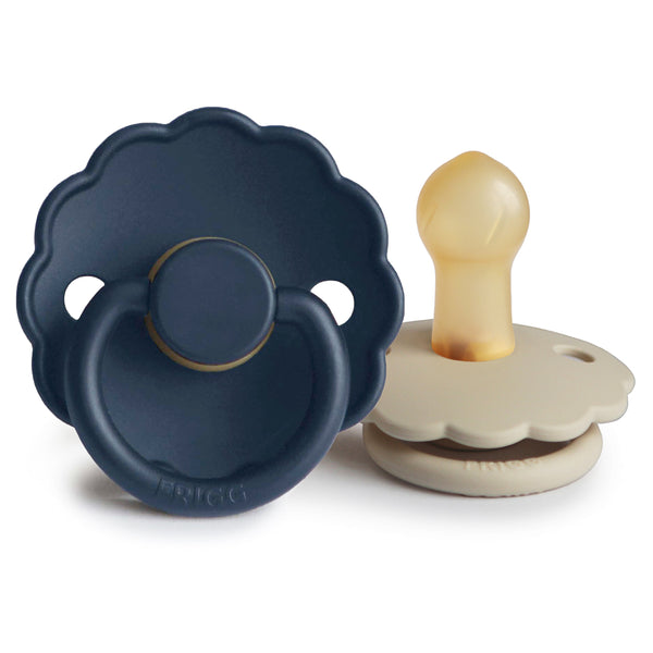 FRIGG Daisy Natural Rubber Pacifier 2-Pack