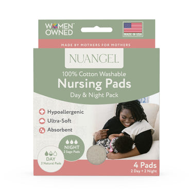 Day & Night Nursing Pad Combo Pack for comfortable breastfeeding support and leak protection.