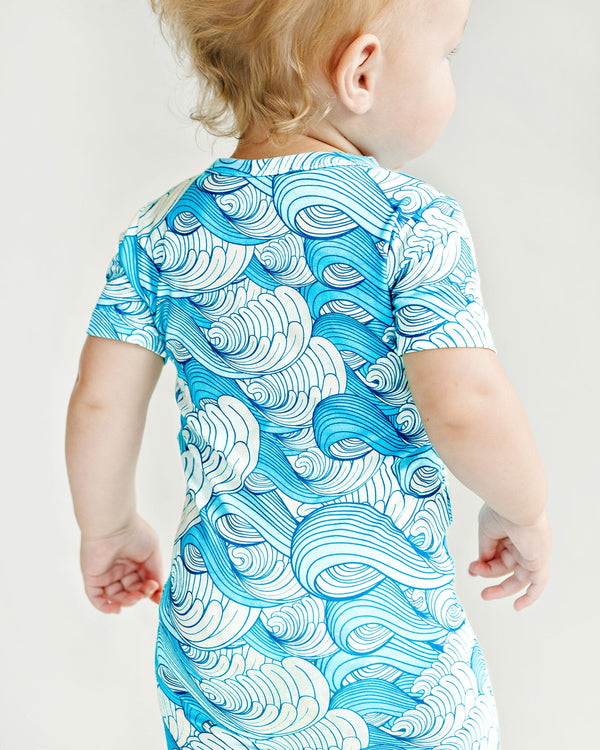 Bamboo Shorty Romper | Delmar