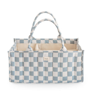 Mushie Diaper Caddy Quilted with Removable Dividers
