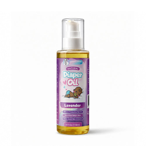Garner's Garden Natural Diaper Oil lightweight breathable protection