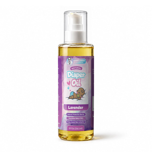 Garner's Garden Natural Diaper Oil lightweight breathable protection