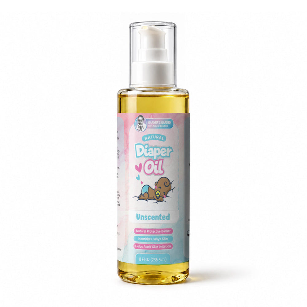 Garner's Garden Natural Diaper Oil lightweight breathable protection