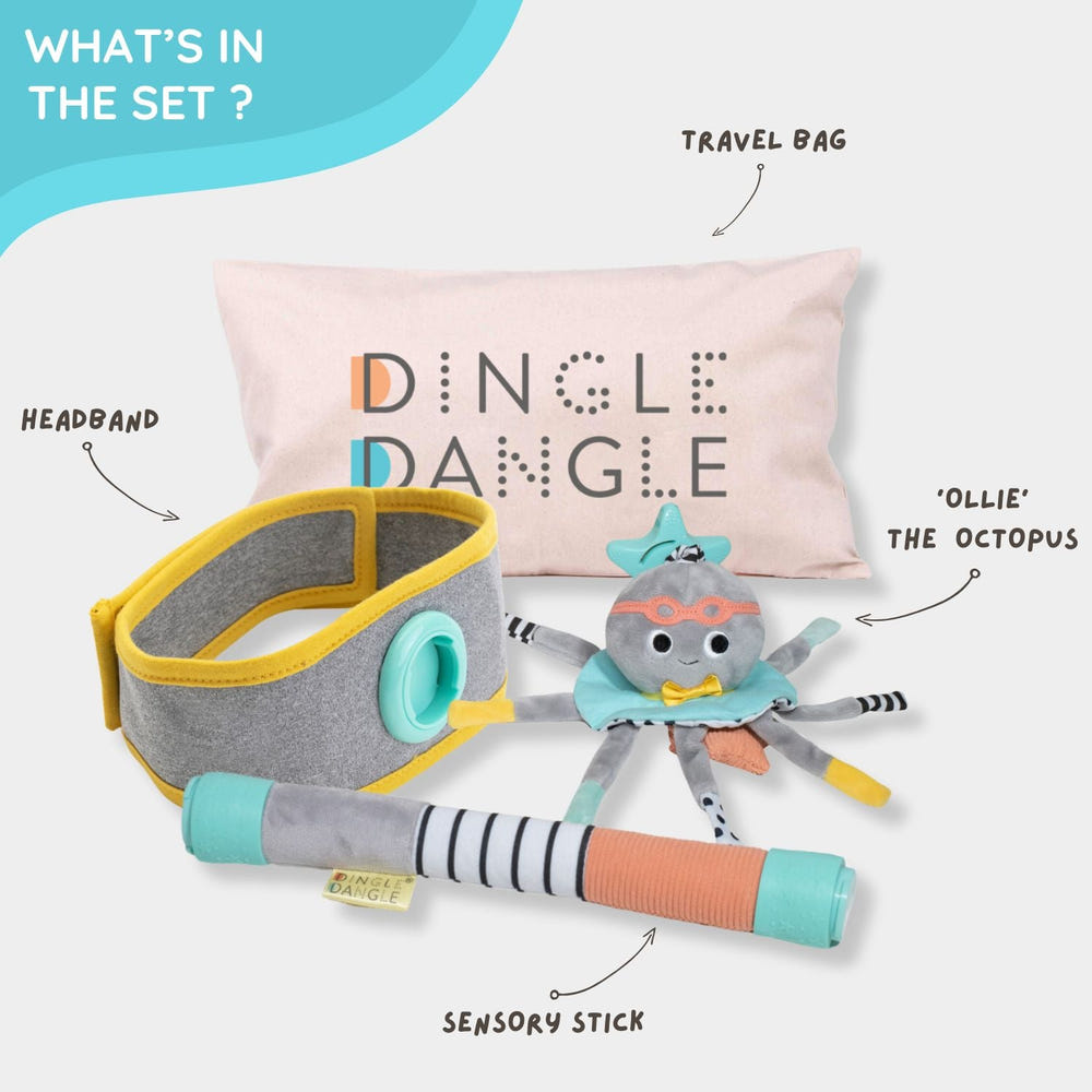 Dingle Dangle Diaper Changing Distractor for babies - fun and engaging accessory for diaper changes.
