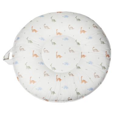 Darby Dinosaur Floor Cushion for kids - comfy, playful design perfect for nurseries and playrooms.