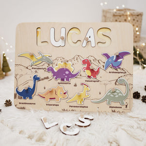 Dinosaurs Name Board