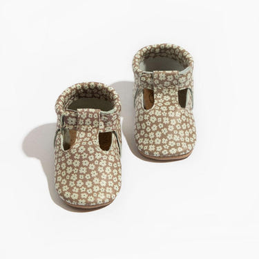 Dogwood T-Bar Baby Shoe in soft leather, perfect for stylish and comfortable little feet.