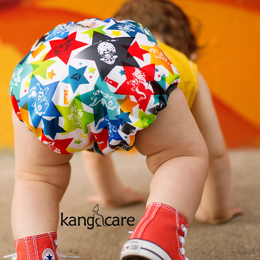Rumparooz One Size Cloth Diaper Covers - Dragons Fly - Poppy - MOOGCO Baby